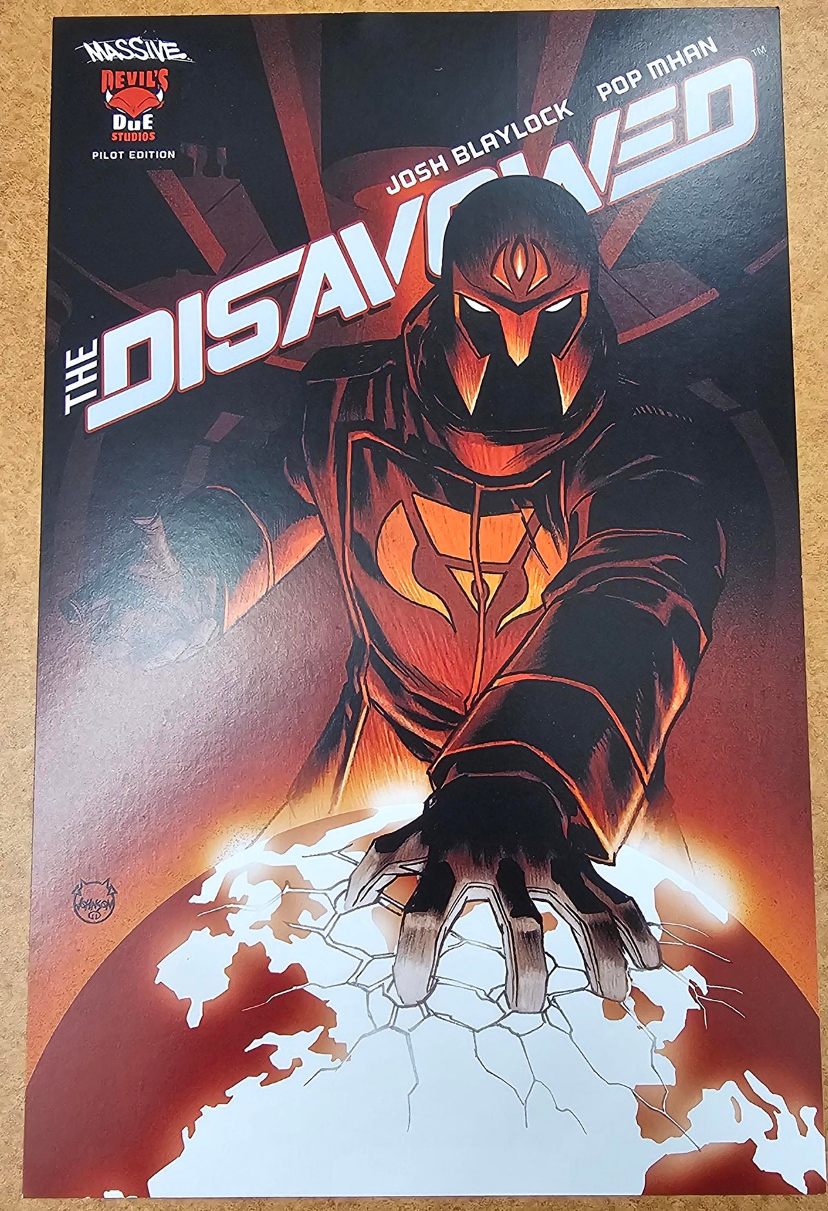 The Disavowed 6.5"x10.25" Small Art Print (Dave Johnson) #1 CVR F (1:10 INC)