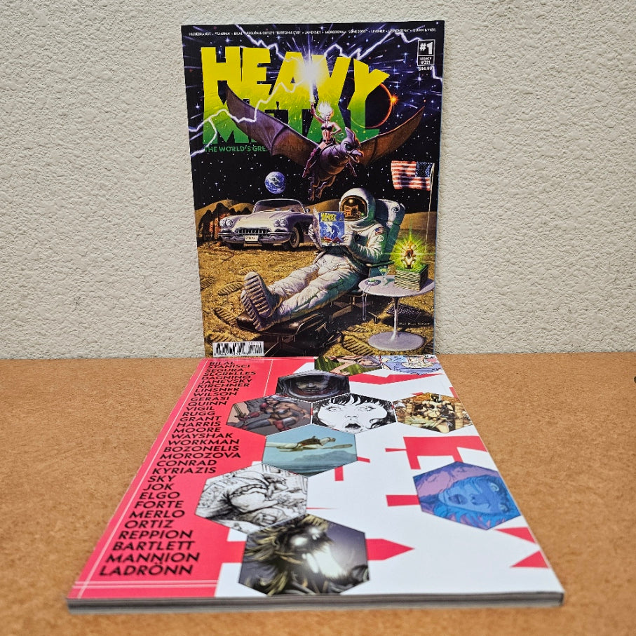 Heavy Metal Magazine #1 (Hildebrant)