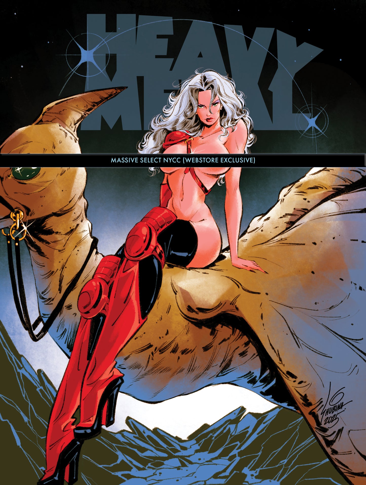 HEAVY METAL MAGAZINE #3 NSFW SVETA SHUBINA NYCC (WEBSTORE EXCLUSIVE)