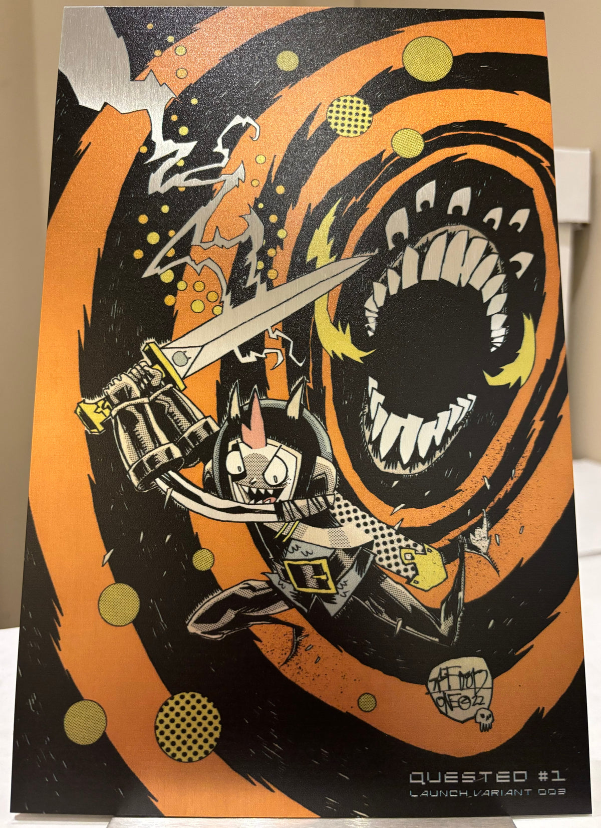 QUESTED #1 | MAHFOOD LAUNCH METAL LTD 25