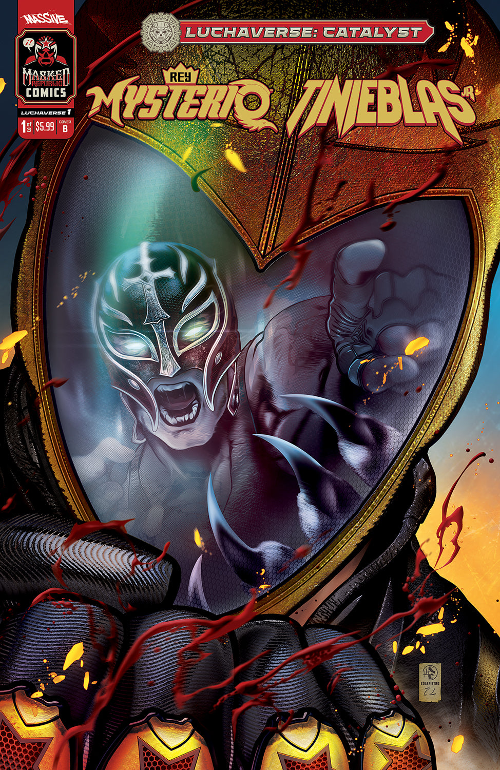 LUCHAVERSE: CATALYST #1 | CVR B COLAPIETRO