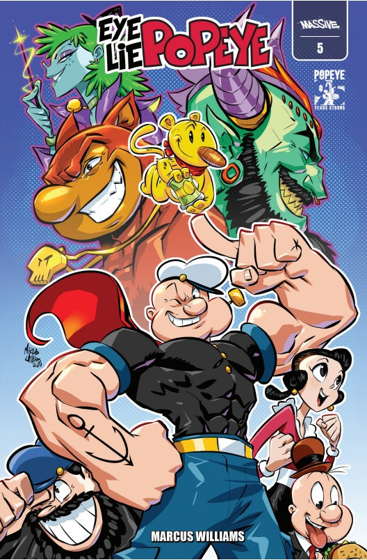 EYE LIE POPEYE #5 (OF 5) CVR B JAKE SMITH VAR