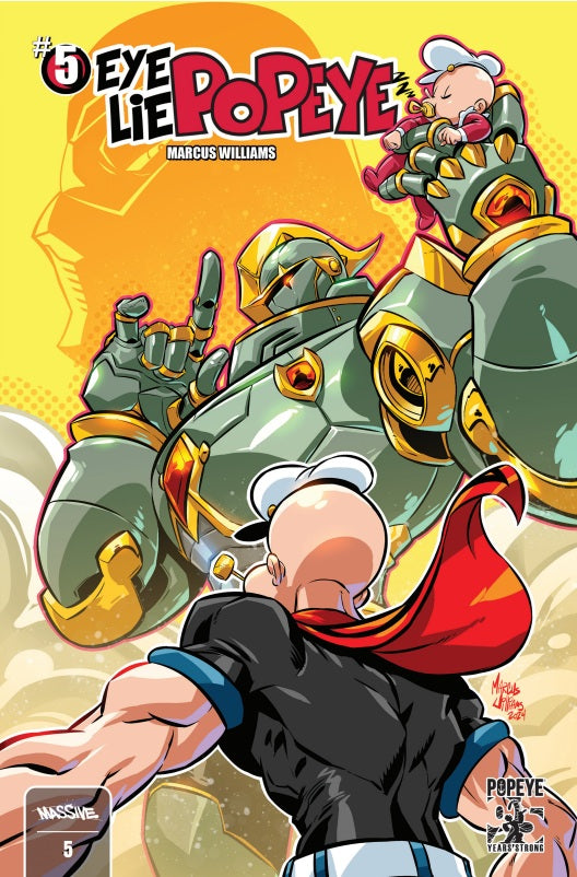 EYE LIE POPEYE #5 (OF 5) CVR A MARCUS WILLIAMS