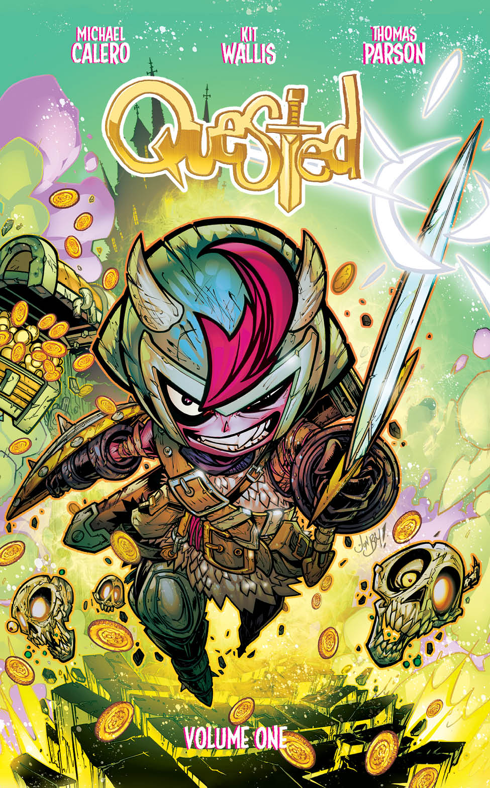 QUESTED TP VOL. 1 (EXCLUSIVE GOLD FOIL HARDCOVER) LMTD TO 500