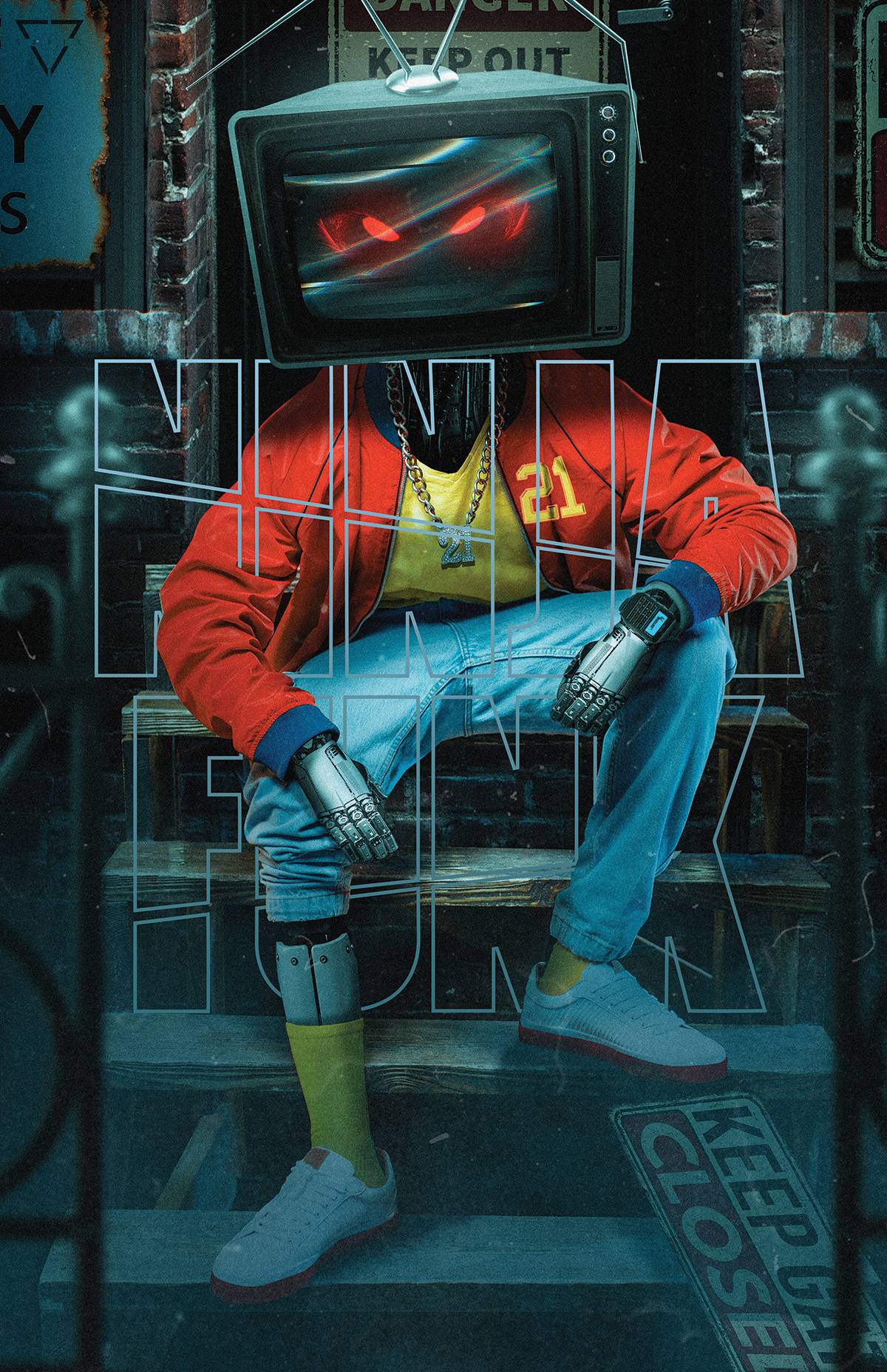 NINJA FUNK #1 (OF 4) | CVR J 250 COPY INCV BOSSLOGIC