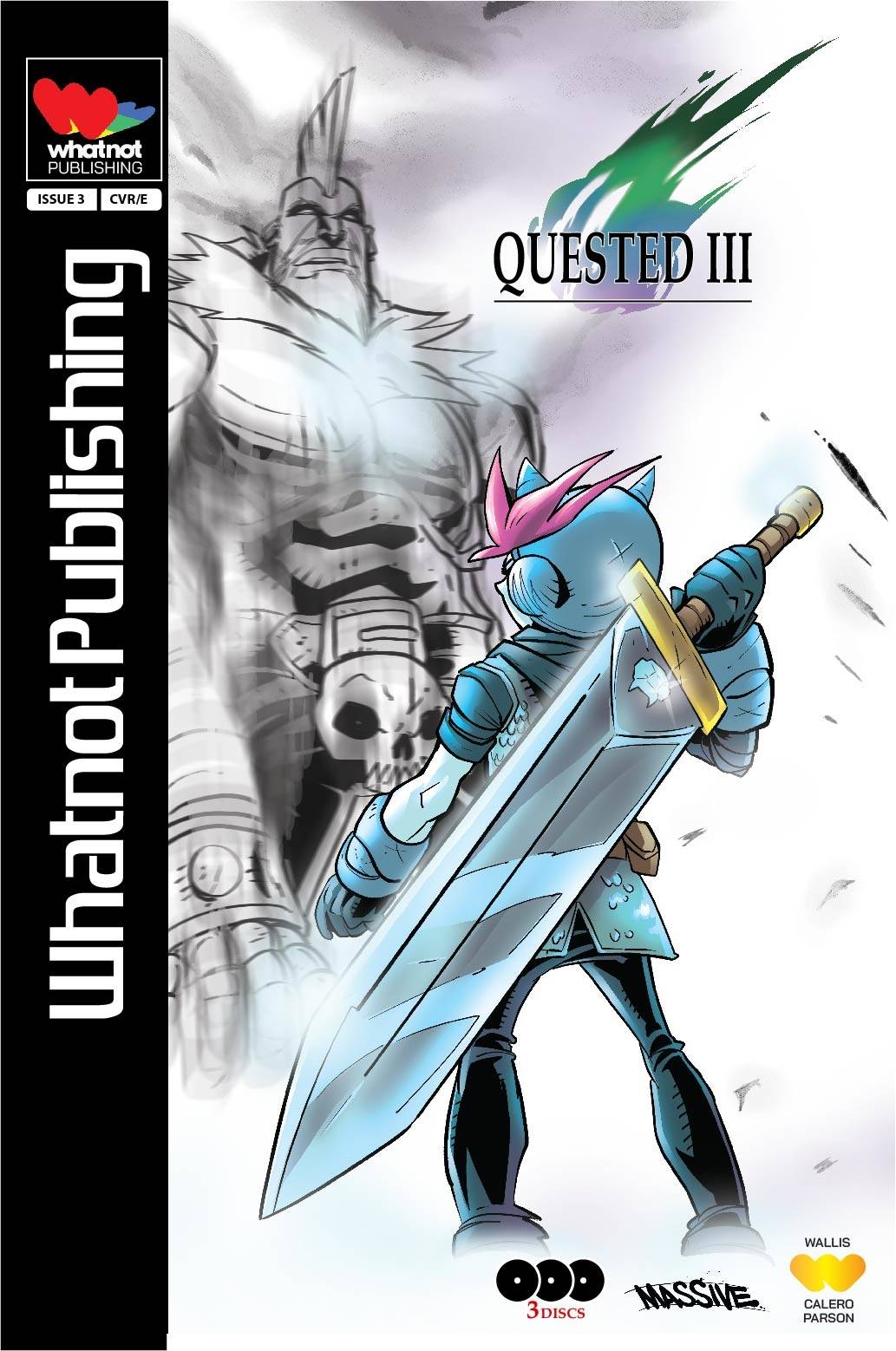 QUESTED #3 | CVR E 10 COPY INCV CALERO FF7 HOMAGE