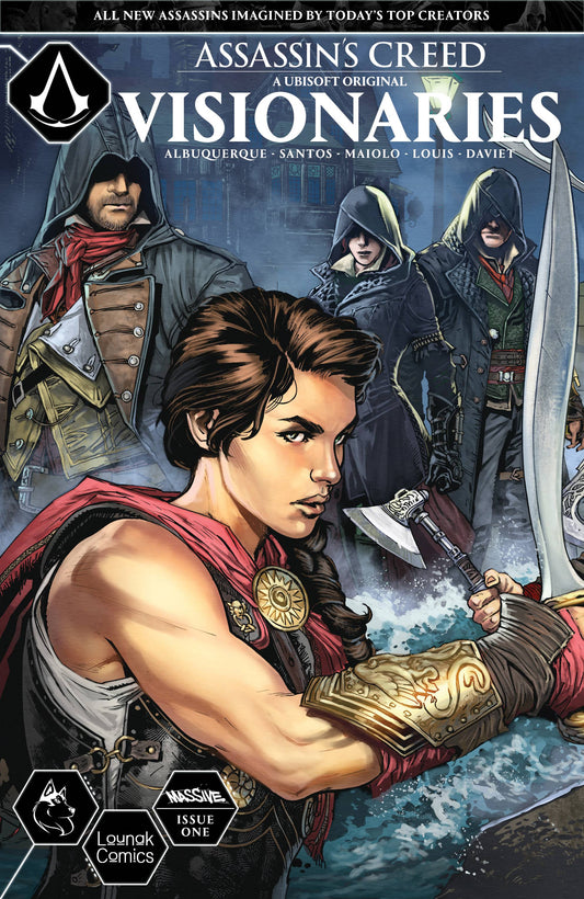 ASSASSINS CREED VISIONARIES #1 | CVR A PAQUETTE CONNECTING