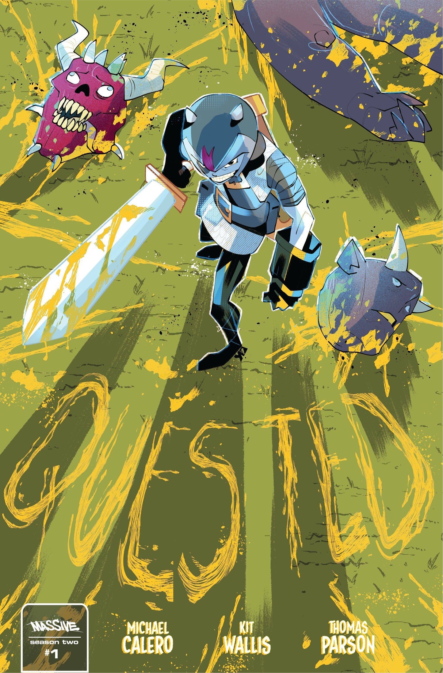 QUESTED VOL 2 #1 | CVR G 10 COPY INCV KAMBADAIS