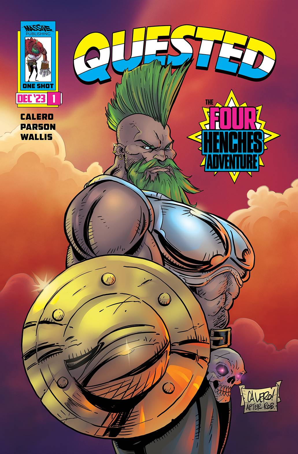 QUESTED THE FOUR HENCHES | CVR E BULKY CAP HOMAGE