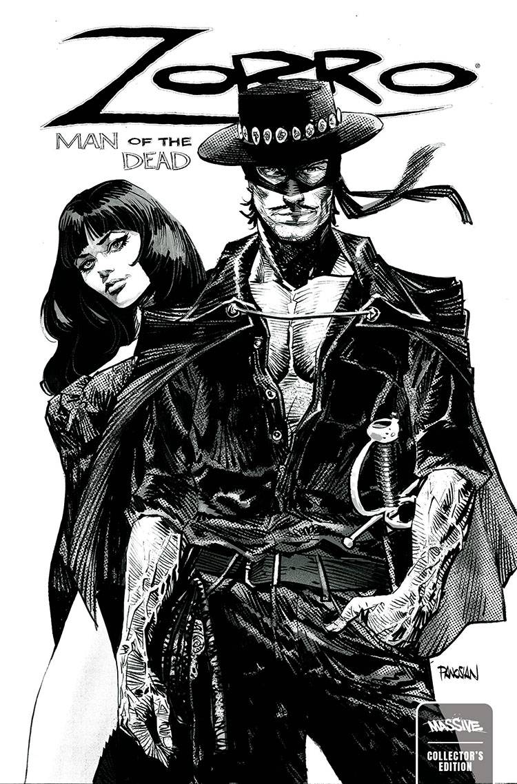 ZORRO MAN OF THE DEAD #3 | CVR F PANOSIAN BACKER UNLOCK