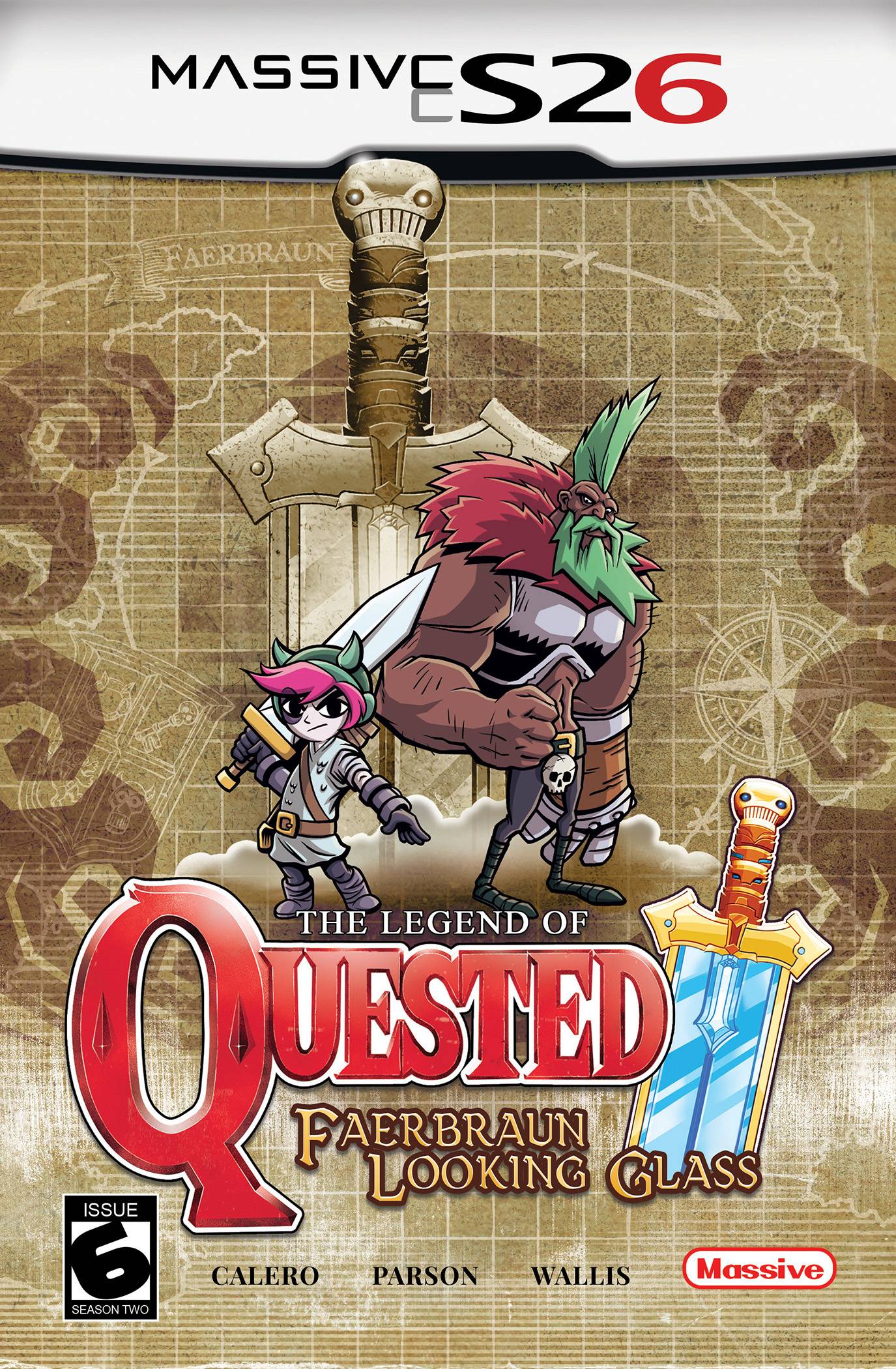 QUESTED VOL 2 #6 | CVR C RICHARDSON VIDEO GAME HOMAGE