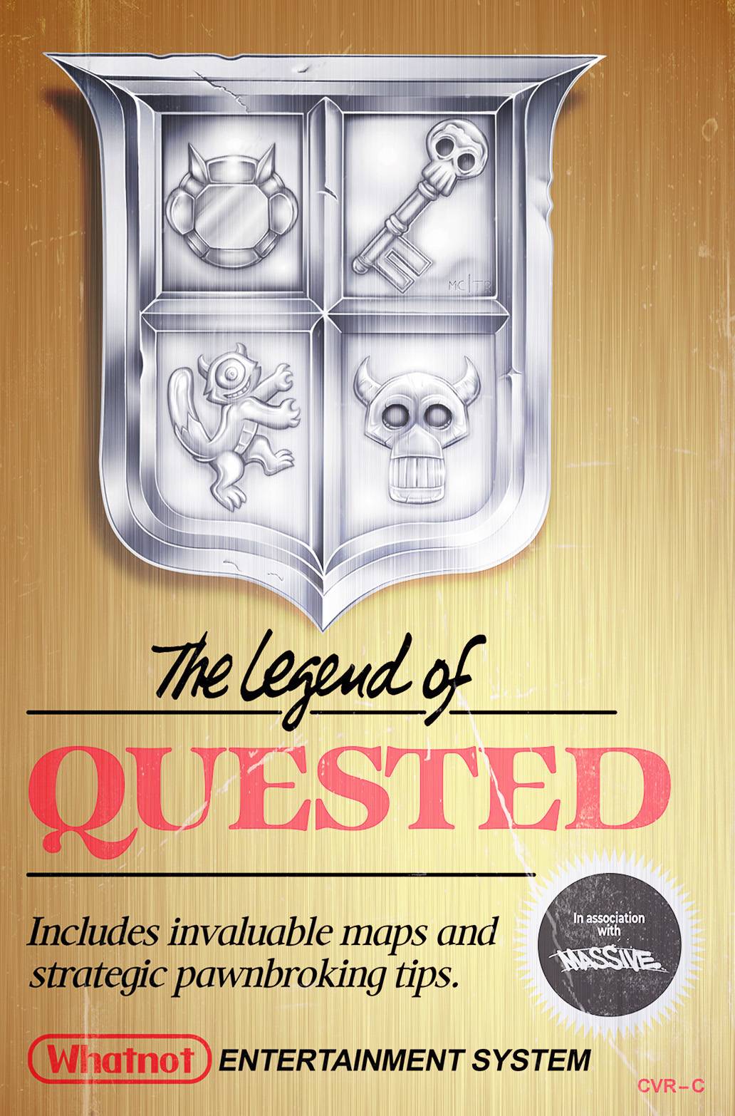 QUESTED #1 | VIDEO GAME HOMAGE METAL VAR LTD 100