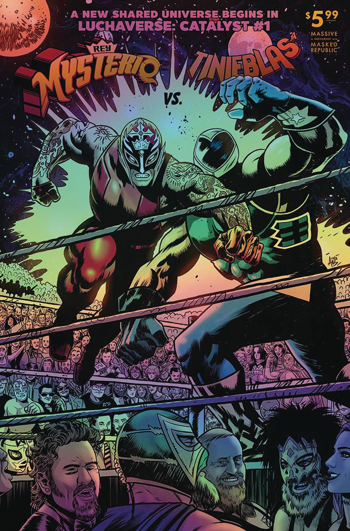 LUCHAVERSE: CATALYST #1 | CVR K BELANGER FOIL