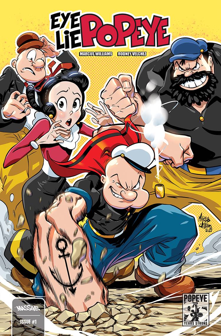 EYE LIE POPEYE #1 | CVR G 10 COPY INCV WILLIAMS