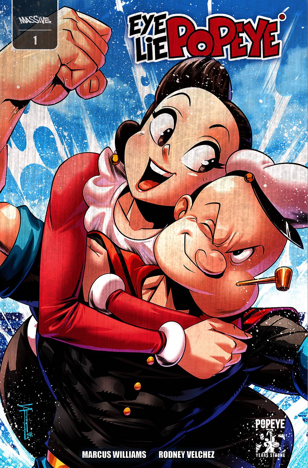 EYE LIE POPEYE #1 | ACUNA METAL VARIANT
