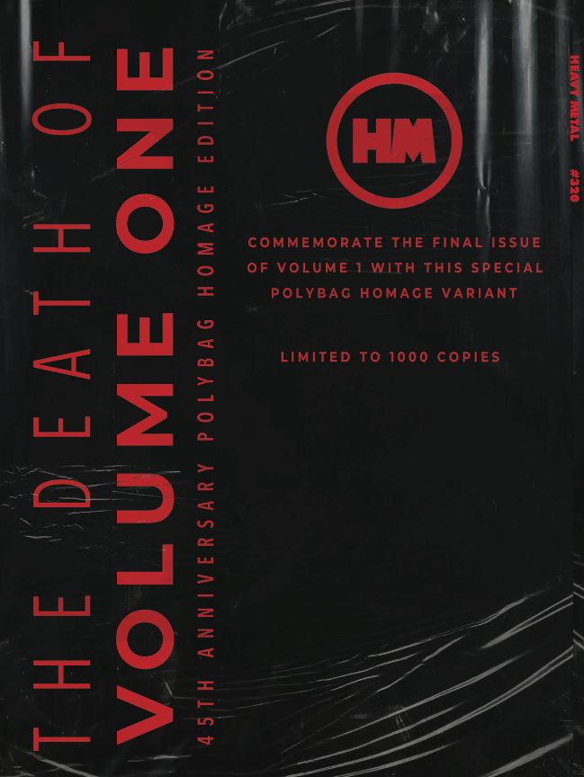HEAVY METAL #320 "DEATH OF" HOMAGE VAR (MASSIVE SELECT EXCLUSIVE)