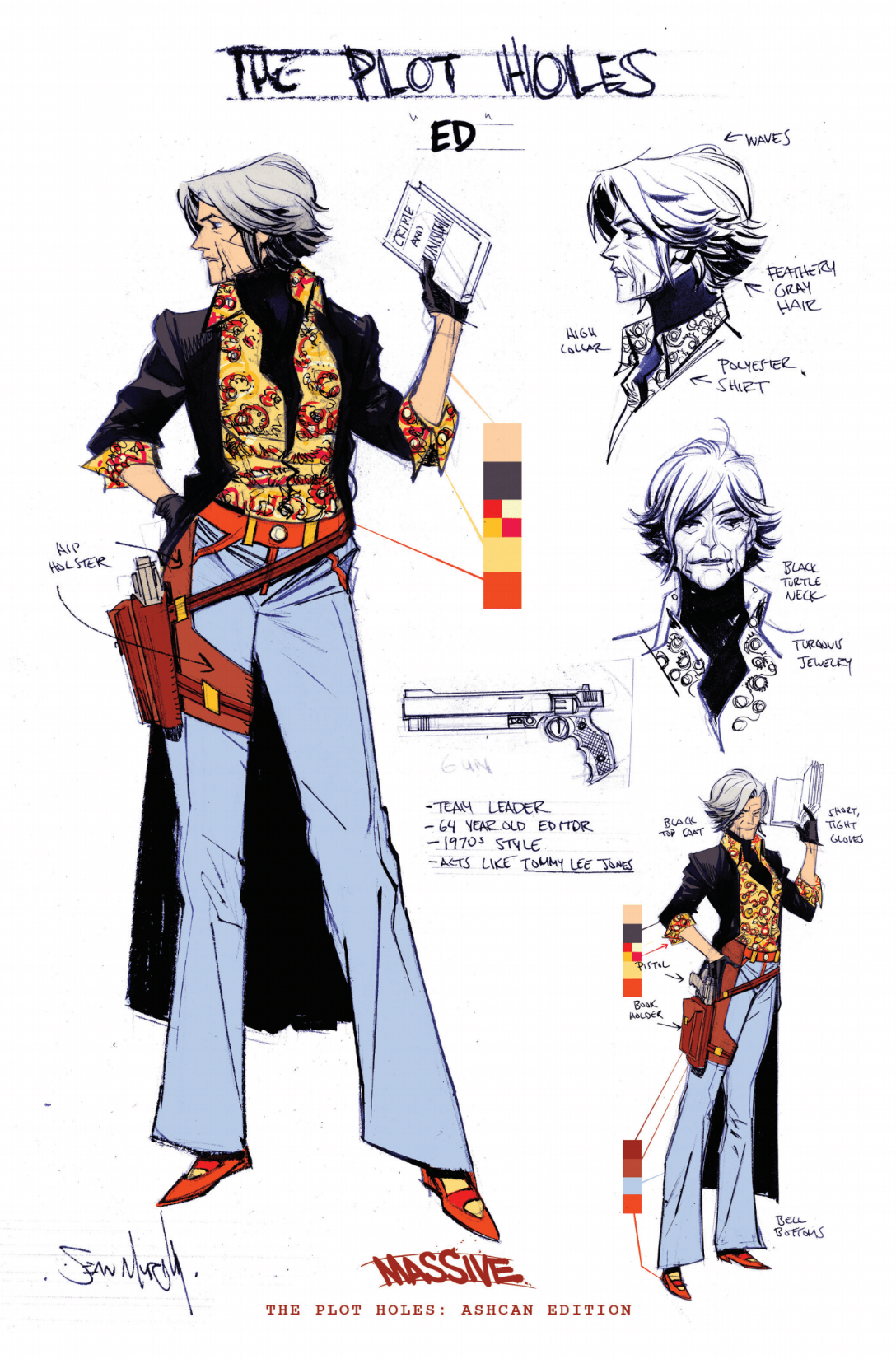 PLOT HOLES ASHCAN | CONVENTION EXCLUSIVE ED DESIGN