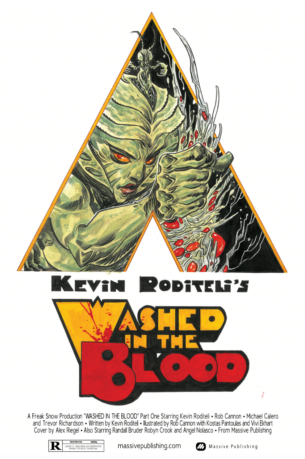 WASHED IN THE BLOOD #1 | MASSIVE EXCL. CLOCKWORK ORANGE HOMAGE