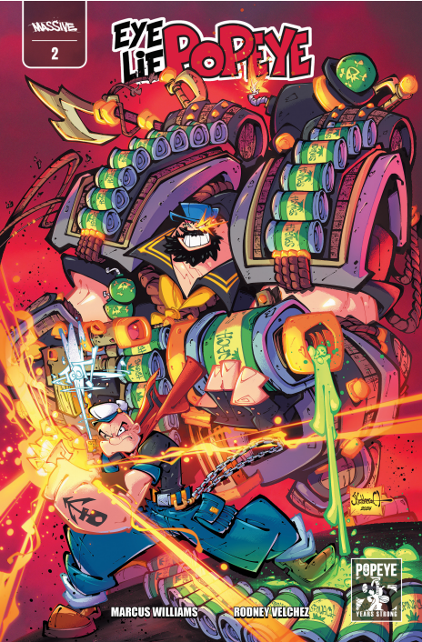 EYE LIE POPEYE #2 | CVR D DUENAS
