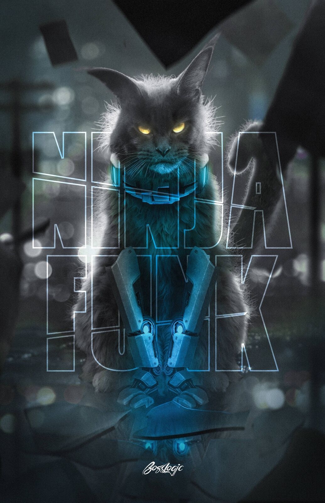 NINJA FUNK #3 (OF 4) | CVR F 100 COPY INCV BOSSLOGIC