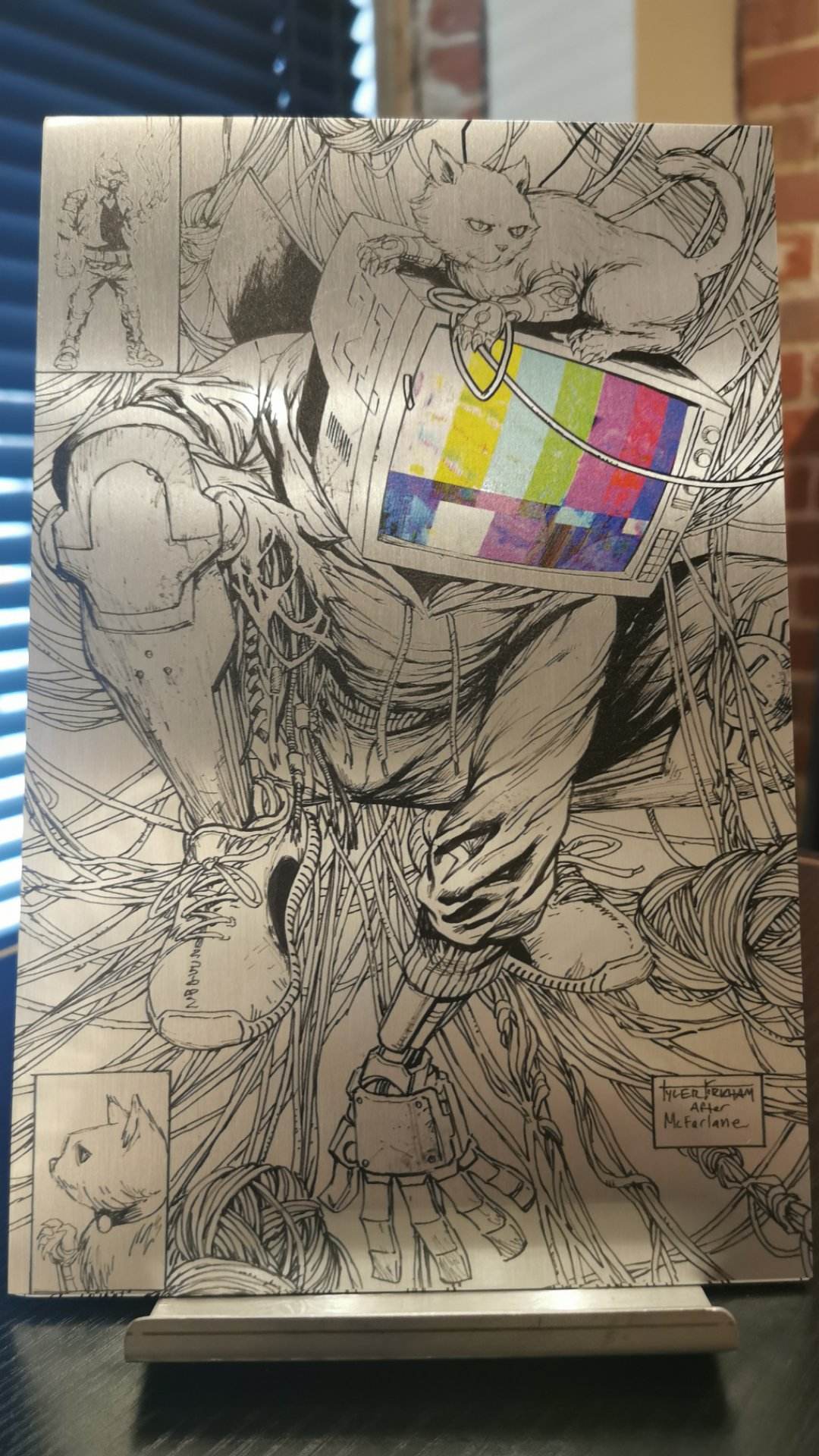 NINJA FUNK #1 | TYLER KIRKHAM ASM HOMAGE V2 LIMITED METAL COVER