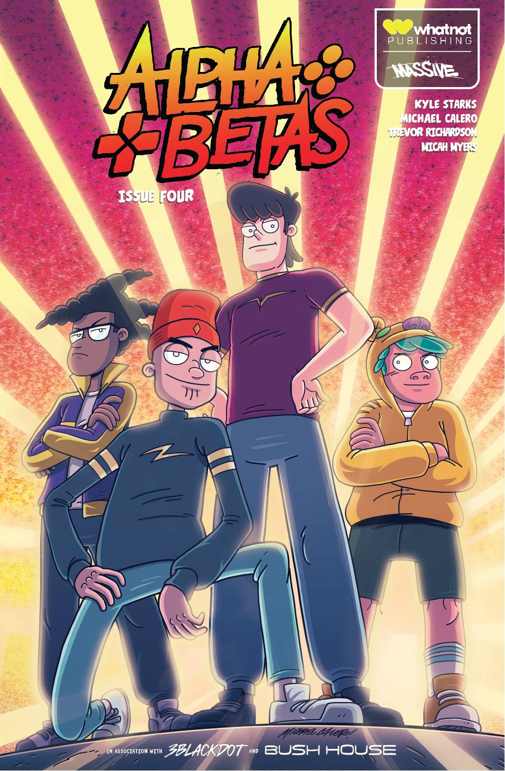 ALPHA BETAS #4 (OF 4) | CVR A CALERO