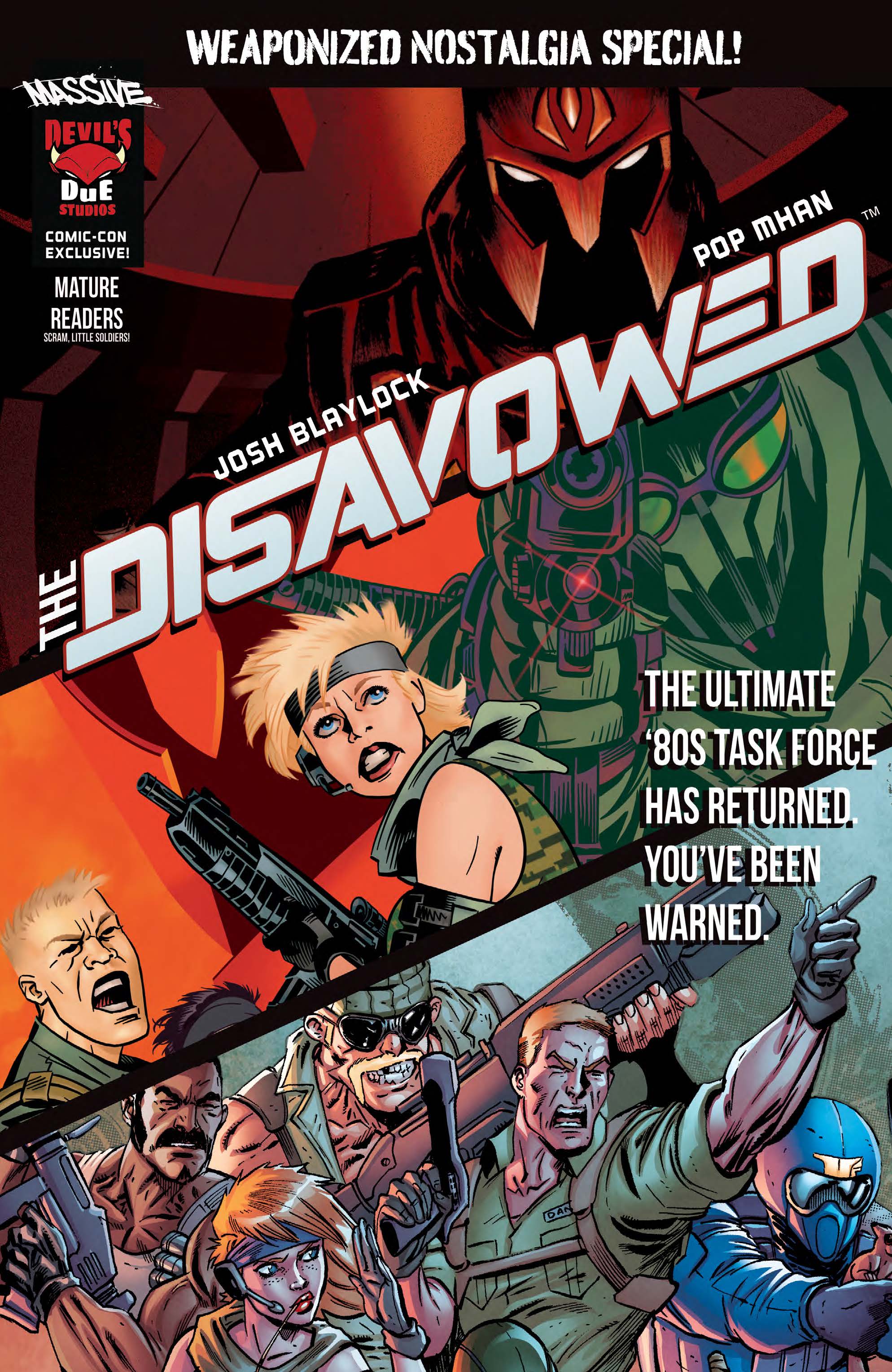 The Disavowed - Preview – Massive Publishing | Comic Book Publisher