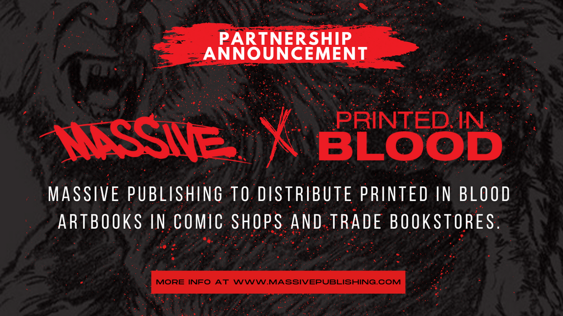 Massive Publishing and Printed In Blood Partnership Announcement