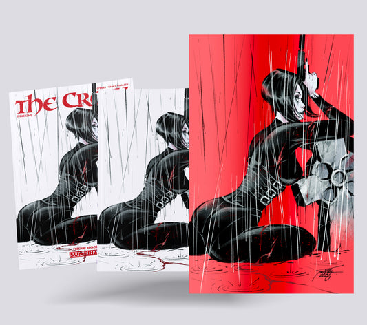 THE CROW: FLESH & BLOOD #1 PACK OF 3 (LMTD TO 50 SETS) SVETA SHUBINA "DEVIL'S NIGHT EXCLUSIVE"