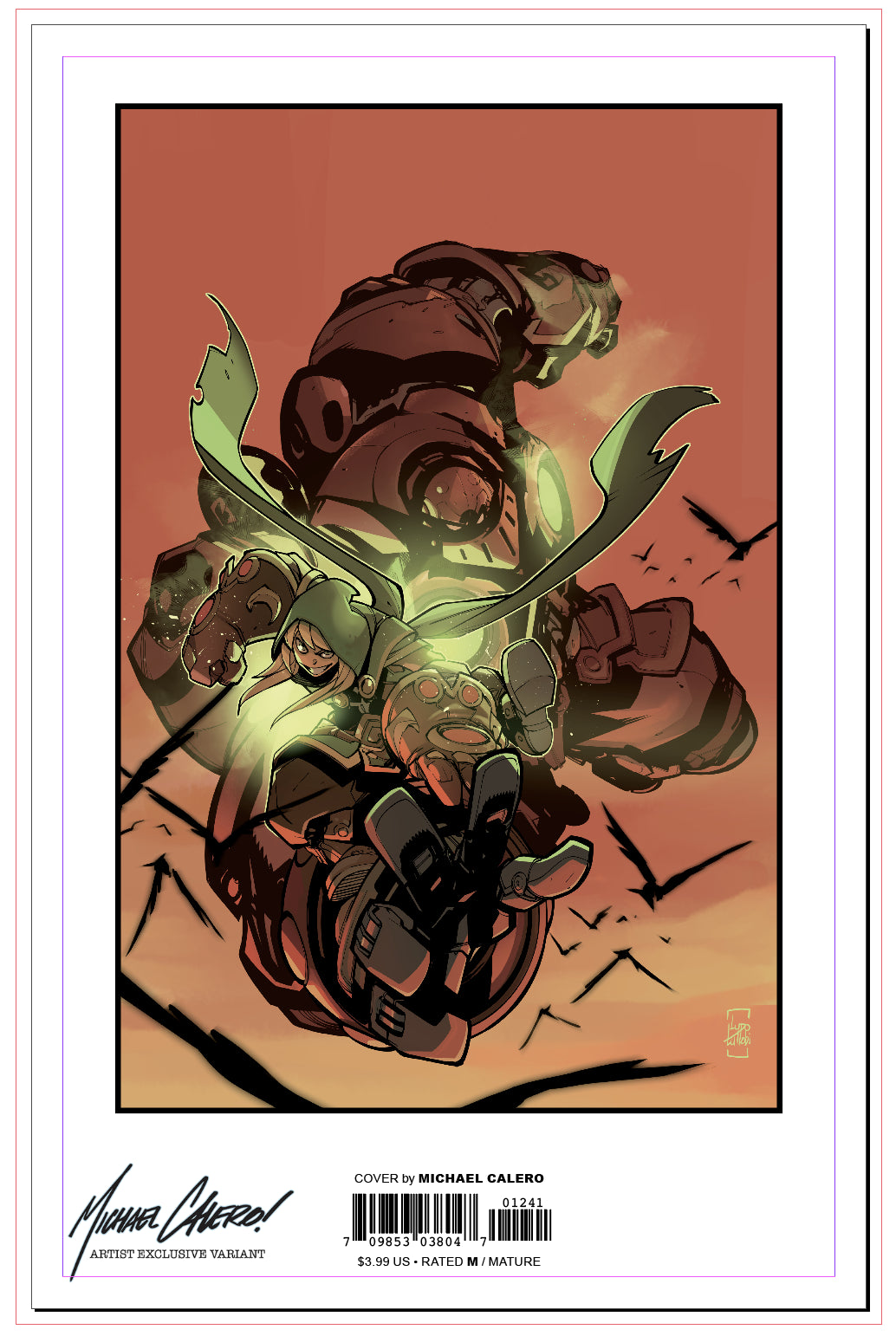 BATTLE CHASERS #12 (MICHAEL CALERO ART EXCLUSIVE)