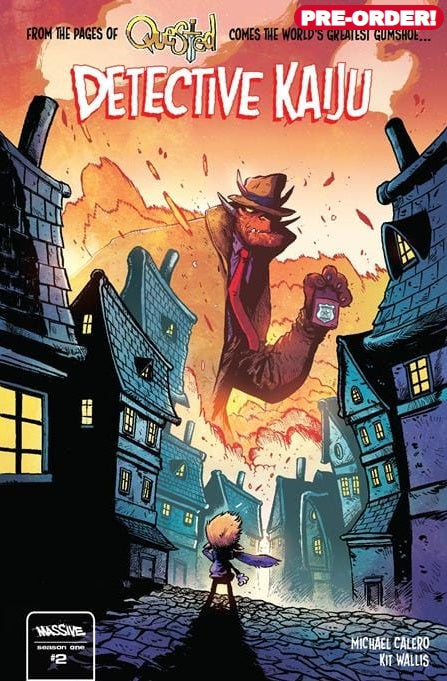 DETECTIVE KAIJU #2 (OF 4) CVR A KIT WALLIS