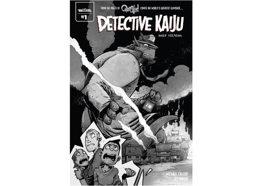 DETECTIVE KAIJU #1 (OF 4) CVR E BLANK SKETCH VAR (LTD 1000) (Copy)