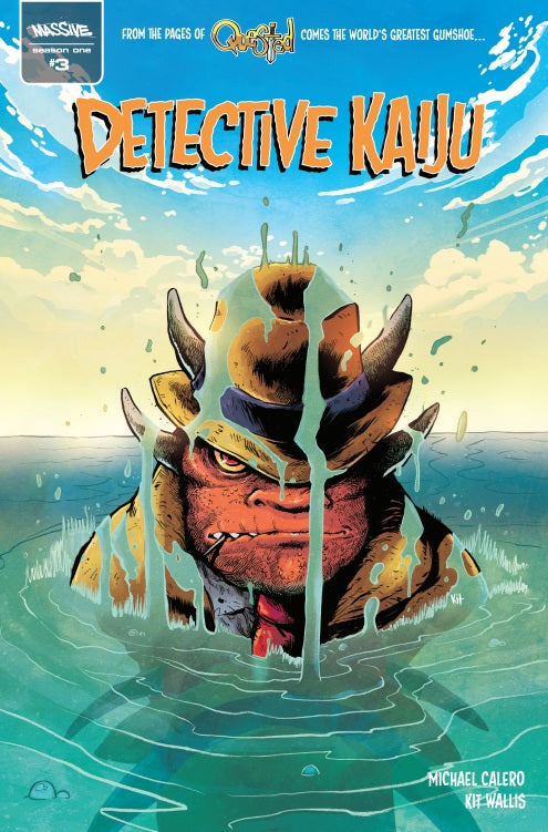 DETECTIVE KAIJU #3 (OF 4) CVR A KIT WALLIS