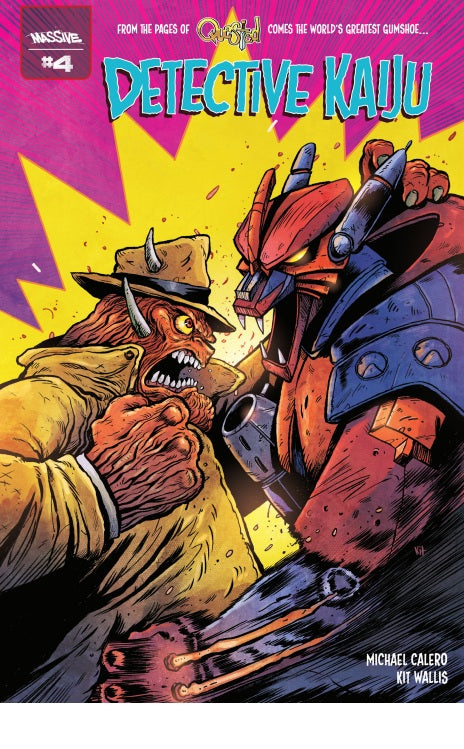 DETECTIVE KAIJU #4 (OF 4) CVR A KIT WALLIS