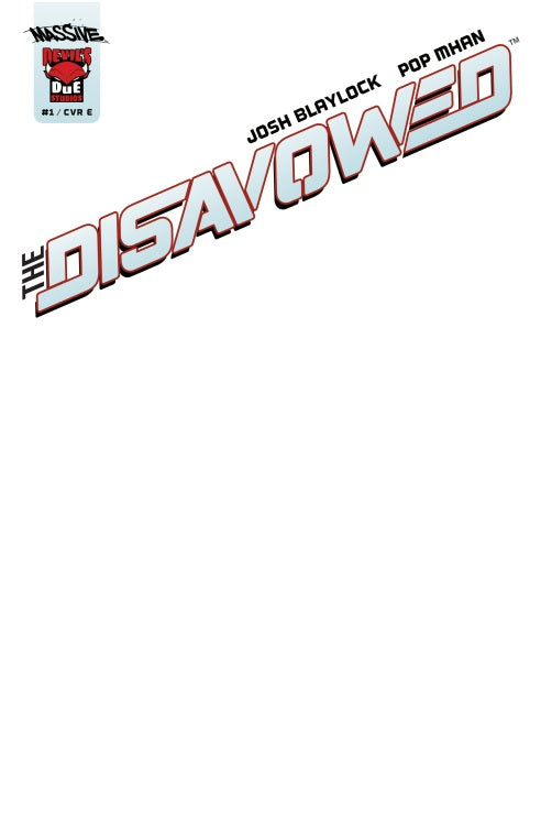 DISAVOWED #1 (OF 5) CVR E BLANK SKETCH VAR Limited to 1000 Allocations May Occur (MR)