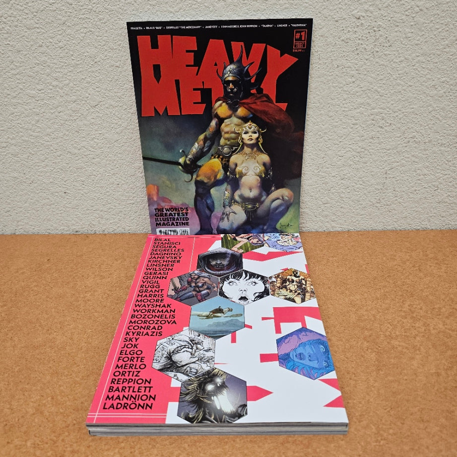 Heavy Metal Magazine #1 (Enki Bilal)