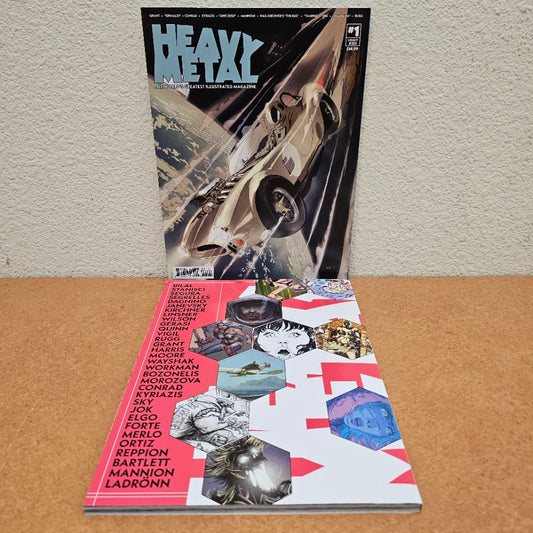 Heavy Metal Magazine #1 (Keron Grant)
