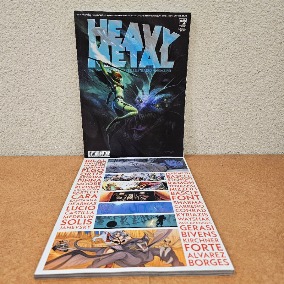 Heavy Metal Magazine #2 (Patrick Reilly)