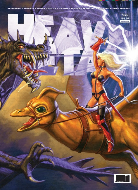 HEAVY METAL #320 CVR B HILDEBRANDT (MR)