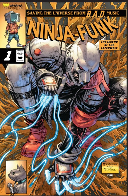 NINJA FUNK #1 (OF 4) | 2ND PTG KIRKHAM