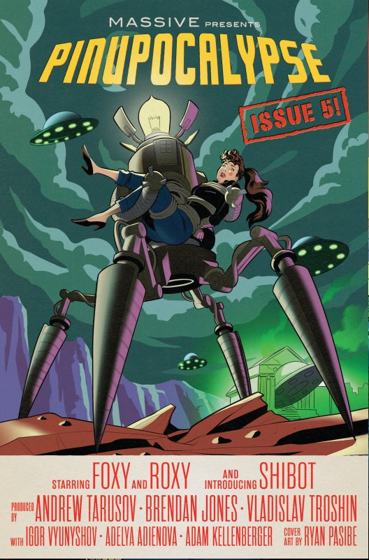 PINUPOCALYPSE #5 (OF 6) CVR B RYAN PASIBE MOVIE POSTER HOMAGE VAR