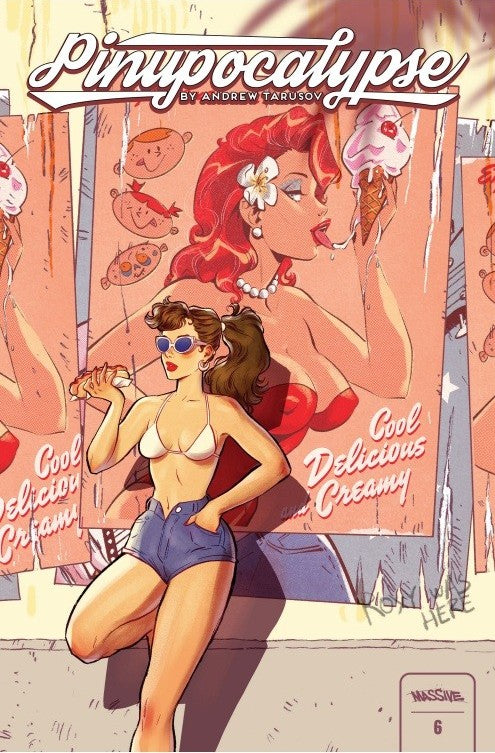 PINUPOCALYPSE #6 (OF 6) CVR C INC 1:10 SVETA SHUBINA AND ANDY TARUSOV CONNECTING VAR