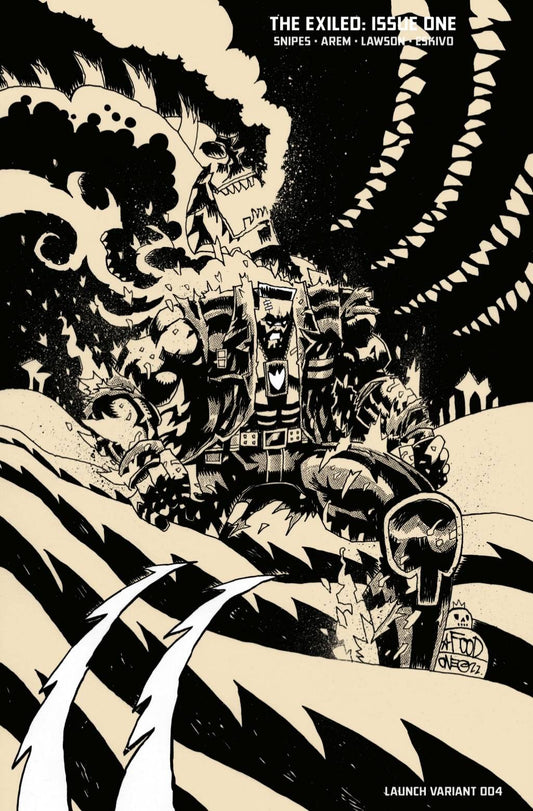 THE EXILED #1 (OF 6) | CVR Q LTD B&W MAHFOOD VAR