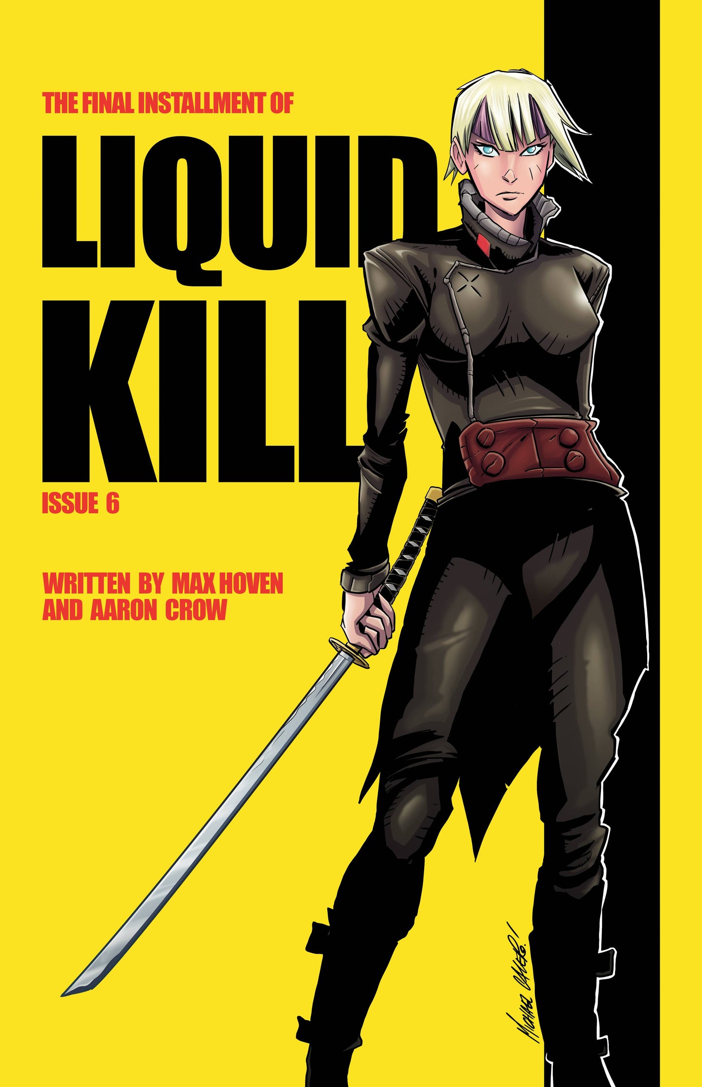 LIQUID KILL #6 | CVR C CALERO KILL BILL HOMAGE