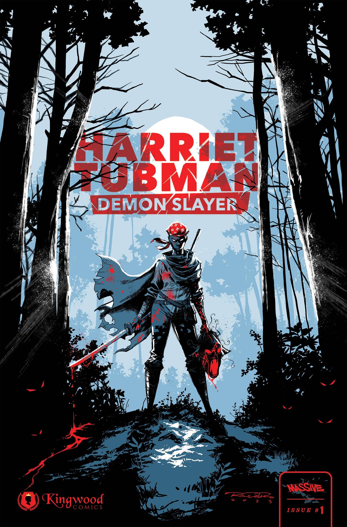 HARRIET TUBMAN: DEMON SLAYER #1 | CVR D RANDOLPH