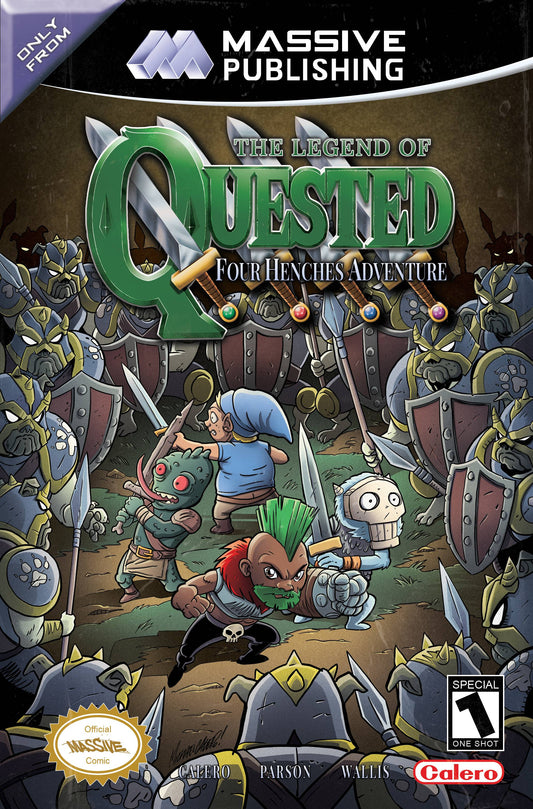 QUESTED THE FOUR HENCHES | CVR C VIDEO GAME HOMAGE