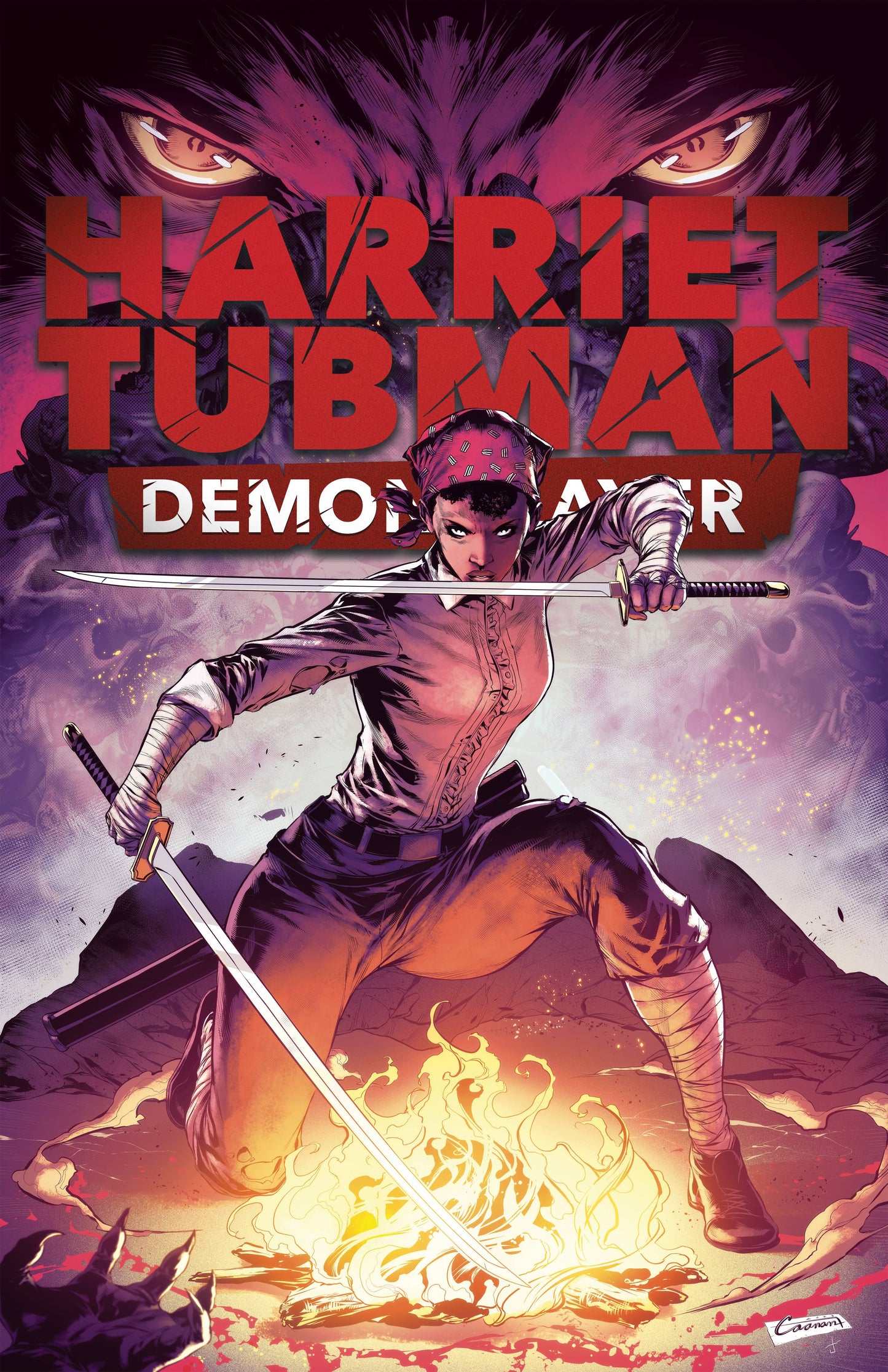 HARRIET TUBMAN: DEMON SLAYER #3 | CVR A WHITE