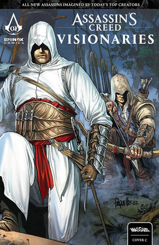 ASSASSINS CREED VISIONARIES #1 | CVR C PAQUETTE CONNECTING