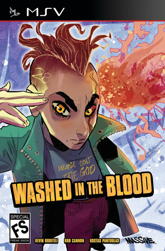 WASHED IN THE BLOOD #1 | CVR F IZZO VIDEO GAME HOMAGE