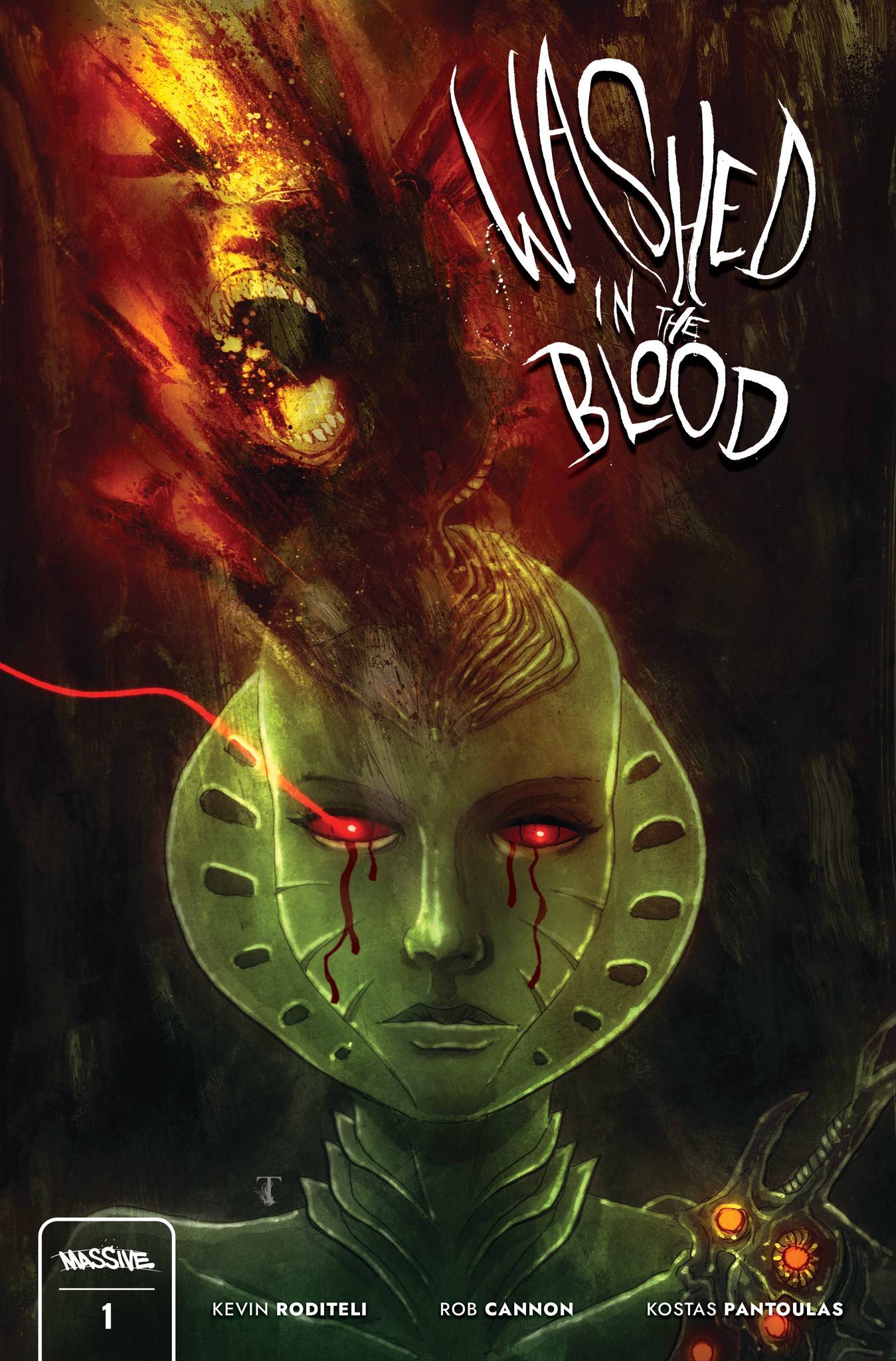 WASHED IN THE BLOOD #1 | CVR H 25 COPY INCV TEMPLESMITH